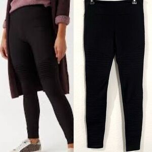 Cotton On Women’s Ribbed Leggings Large Fitted Bodycon Workout Athleisure